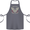 Born to Ride Biker Motorcycle Motorbike Cotton Apron 100% Organic Steel