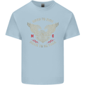 Born to Ride Biker Motorcycle Motorbike Kids T-Shirt Childrens Light Blue