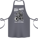 Born to Ride Motocross MotoX Dirt Bike Cotton Apron 100% Organic Steel