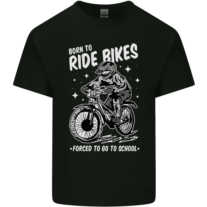 Born to Ride Motocross MotoX Dirt Bike Kids T-Shirt Childrens Black