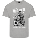 Born to Ride Motocross MotoX Dirt Bike Kids T-Shirt Childrens Sports Grey