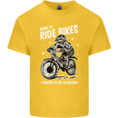 Born to Ride Motocross MotoX Dirt Bike Kids T-Shirt Childrens Yellow