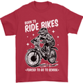 Born to Ride Motocross MotoX Dirt Bike Mens T-Shirt 100% Cotton Red