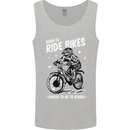 Born to Ride Motocross MotoX Dirt Bike Mens Vest Tank Top Sports Grey