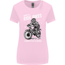 Born to Ride Motocross MotoX Dirt Bike Womens Wider Cut T-Shirt Light Pink
