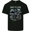 Born to Ride Motorbike Motorcycle Biker Kids T-Shirt Childrens Black
