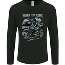 Born to Ride Motorbike Motorcycle Biker Mens Long Sleeve T-Shirt Black
