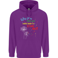 Born to Stand Out Autistic Autism ASD Childrens Kids Hoodie Purple
