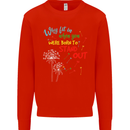 Born to Stand Out Autistic Autism ASD Kids Sweatshirt Jumper Bright Red
