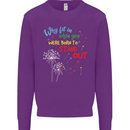 Born to Stand Out Autistic Autism ASD Kids Sweatshirt Jumper Purple