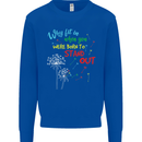 Born to Stand Out Autistic Autism ASD Kids Sweatshirt Jumper Royal Blue