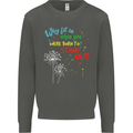 Born to Stand Out Autistic Autism ASD Kids Sweatshirt Jumper Storm Grey