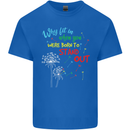 Born to Stand Out Autistic Autism ASD Kids T-Shirt Childrens Royal Blue