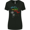 Born to Stand Out Autistic Autism ASD Womens Wider Cut T-Shirt Black