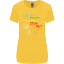 Born to Stand Out Autistic Autism ASD Womens Wider Cut T-Shirt Yellow