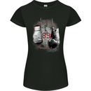 Boxing Gloves 89 Boxer Womens Petite Cut T-Shirt Black
