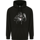 Boxing Gorilla MMA Mixed Martial Arts Boxer Mens Hoodie Black