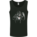 Boxing Gorilla MMA Mixed Martial Arts Boxer Mens Vest Tank Top Black