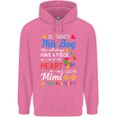 Boy Calls Me Mimi Autistic Autism Awareness Mens 80% Cotton Hoodie Azelea