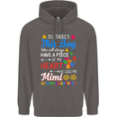 Boy Calls Me Mimi Autistic Autism Awareness Mens 80% Cotton Hoodie Charcoal