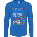 Boy Calls Me Mimi Autistic Autism Awareness Mens Long Sleeve T-Shirt Royal Blue