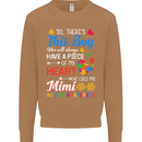 Boy Calls Me Mimi Autistic Autism Awareness Mens Sweatshirt Jumper Caramel Latte