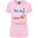 Boy Calls Me Mimi Autistic Autism Awareness Womens Wider Cut T-Shirt Light Pink