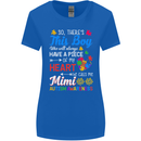 Boy Calls Me Mimi Autistic Autism Awareness Womens Wider Cut T-Shirt Royal Blue