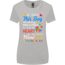 Boy Calls Me Mimi Autistic Autism Awareness Womens Wider Cut T-Shirt Sports Grey
