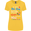 Boy Calls Me Mimi Autistic Autism Awareness Womens Wider Cut T-Shirt Yellow