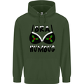 Bra Humbug Holly Funny Christmas Xmas Childrens Kids Hoodie Forest Green