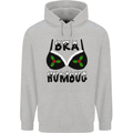 Bra Humbug Holly Funny Christmas Xmas Childrens Kids Hoodie Sports Grey