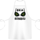 Bra Humbug Holly Funny Christmas Xmas Cotton Apron 100% Organic White