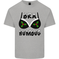 Bra Humbug Holly Funny Christmas Xmas Kids T-Shirt Childrens Sports Grey