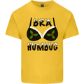 Bra Humbug Holly Funny Christmas Xmas Kids T-Shirt Childrens Yellow