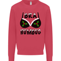 Bra Humbug Holly Funny Christmas Xmas Mens Sweatshirt Jumper Heliconia