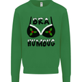 Bra Humbug Holly Funny Christmas Xmas Mens Sweatshirt Jumper Irish Green