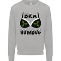 Bra Humbug Holly Funny Christmas Xmas Mens Sweatshirt Jumper Sports Grey
