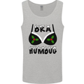 Bra Humbug Holly Funny Christmas Xmas Mens Vest Tank Top Sports Grey