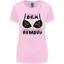 Bra Humbug Holly Funny Christmas Xmas Womens Wider Cut T-Shirt Light Pink