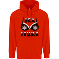 Bra Humbug Snowflake Funny Christmas Childrens Kids Hoodie Bright Red