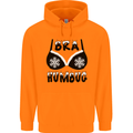 Bra Humbug Snowflake Funny Christmas Childrens Kids Hoodie Orange