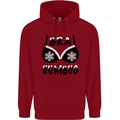 Bra Humbug Snowflake Funny Christmas Childrens Kids Hoodie Red
