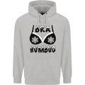Bra Humbug Snowflake Funny Christmas Childrens Kids Hoodie Sports Grey