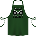 Bra Humbug Snowflake Funny Christmas Cotton Apron 100% Organic Forest Green