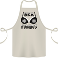 Bra Humbug Snowflake Funny Christmas Cotton Apron 100% Organic Natural