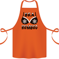 Bra Humbug Snowflake Funny Christmas Cotton Apron 100% Organic Orange