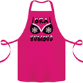 Bra Humbug Snowflake Funny Christmas Cotton Apron 100% Organic Pink