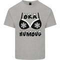 Bra Humbug Snowflake Funny Christmas Kids T-Shirt Childrens Sports Grey