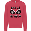 Bra Humbug Snowflake Funny Christmas Mens Sweatshirt Jumper Heliconia